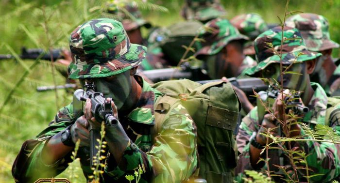 Desain ruang kerja pimpinan tni